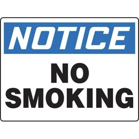 Accuform OSHA NOTICE SMOKING CONTROL SIGN NO MSMK848XT MSMK848XT